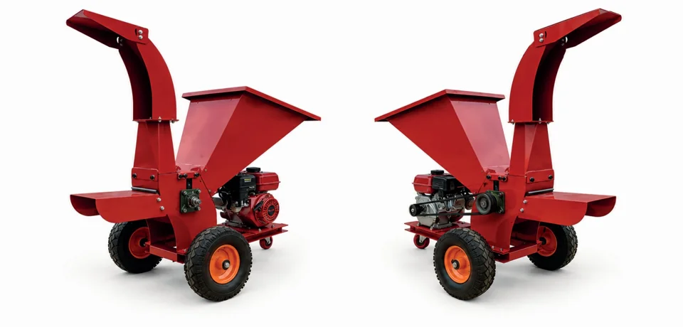 Tree shredder range