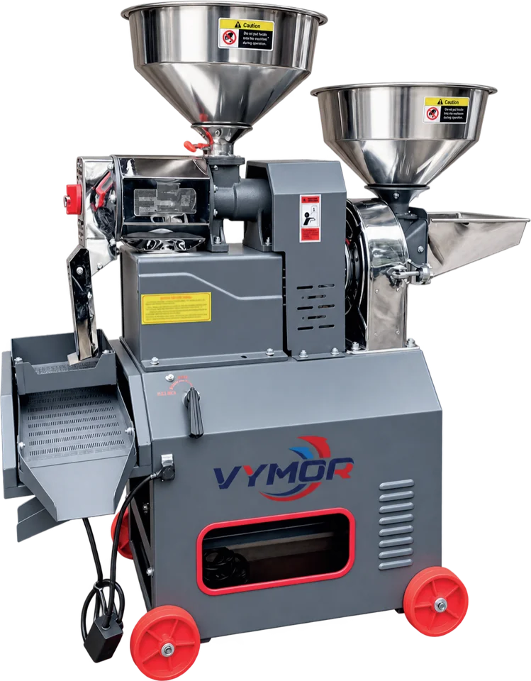 WY-6NF50-26F Rice mill with stainless steel hoppers